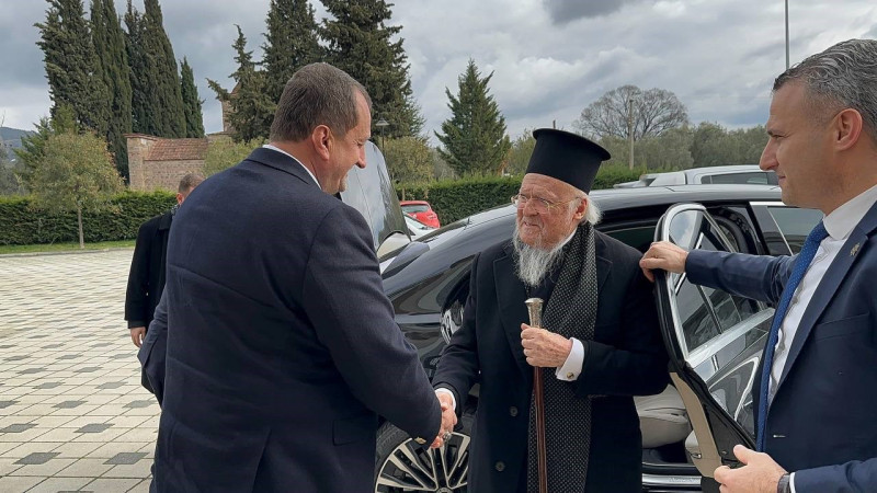 Papa Francis'ten önce I. Bartholomeos İznik'e geldi!