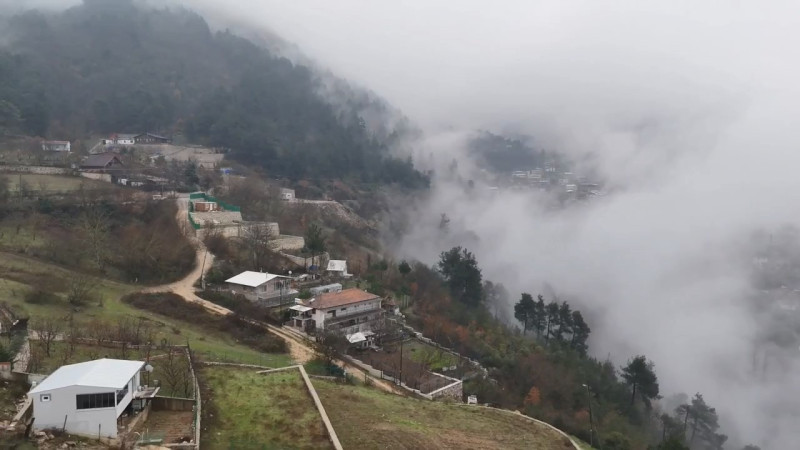 Bursa'da Karadeniz köylerini anımsatan masalsı köy!