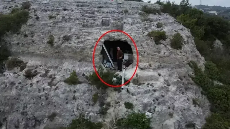 2 yıldır mağarada yaşayan adam nedenini açıkladı!