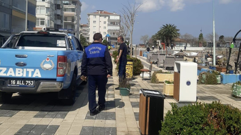 Büyükşehir Zabıtası bayramda da görev başında