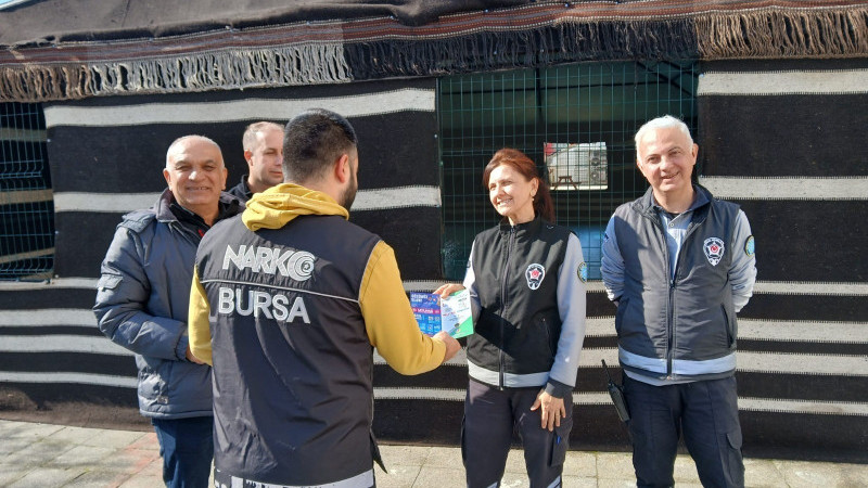 Bursa’da vatandaşlara 'Narko Nokta' ve 'Narkolog' eğitimi