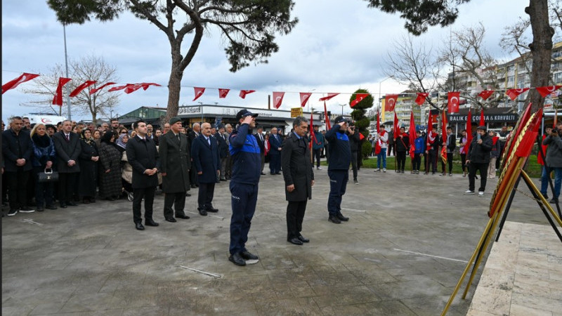 Gemlik'te Şehitler Unutulmadı