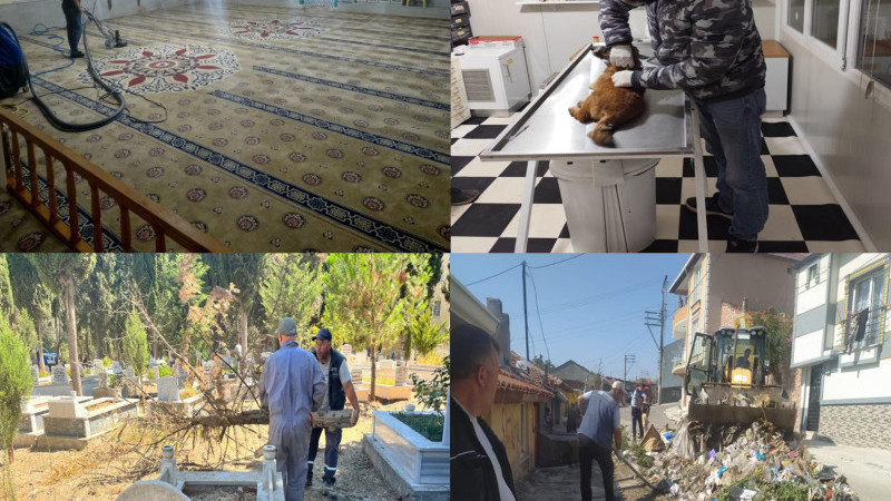 Temizlik İşleri'yle Karacabey temizleniyor