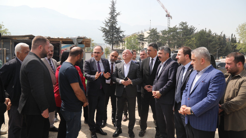 Milletvekilleri BTÜ'de devam eden inşaatları yerinde inceledi