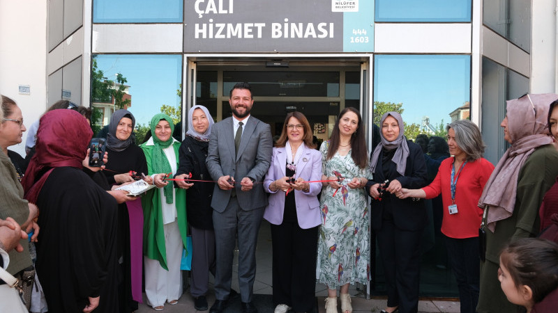 Çalılı kadınlar el emeklerini sergiledi