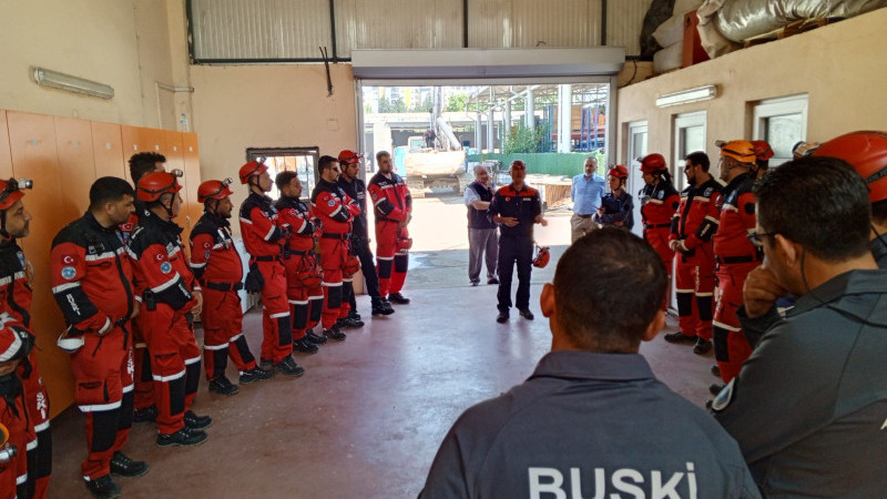 BUSKİ Arama ve Kurtarma Ekibi akredite oldu