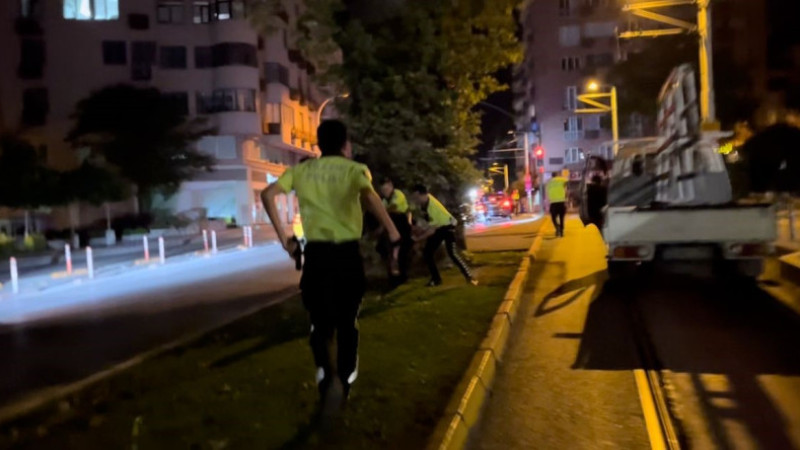 Bursa'da hareketli saatler! Polisten kaçamadı