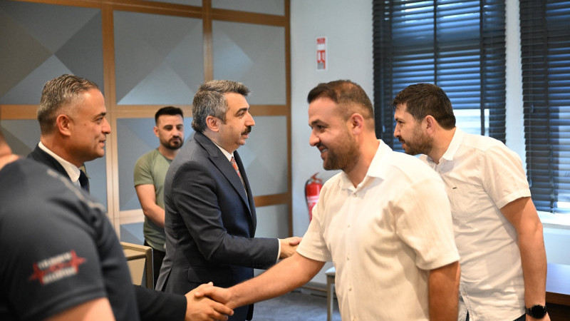 Yıldırım ailesi bayramlaştı