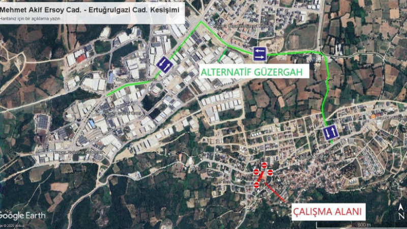 Bursa'da trafik düzenlemesi! O yolu kullanacaklar dikkat