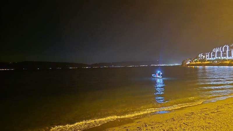 Mudanya'da denizde çığlık seslerini duyan sahile koştu