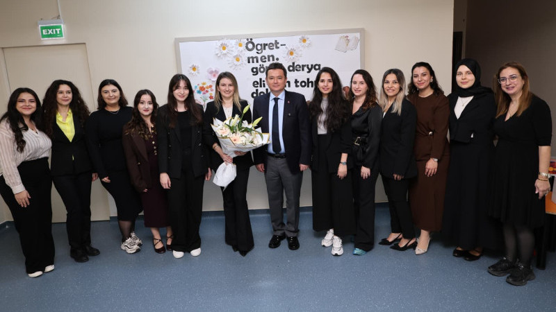 Başkan Aydın Öğretmenler Günü’nde eğitimcilerle bir araya geldi