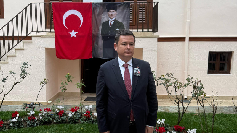 Başkan Aydın, Selanik’te Atatürk’ü andı