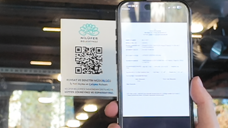 Nilüfer'de işyeri ruhsat sürecinde yeni dönem
