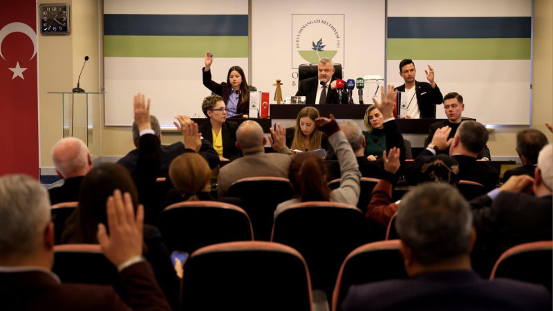 Osmangazi Meclisi Aralık ayı gündemini değerlendirdi