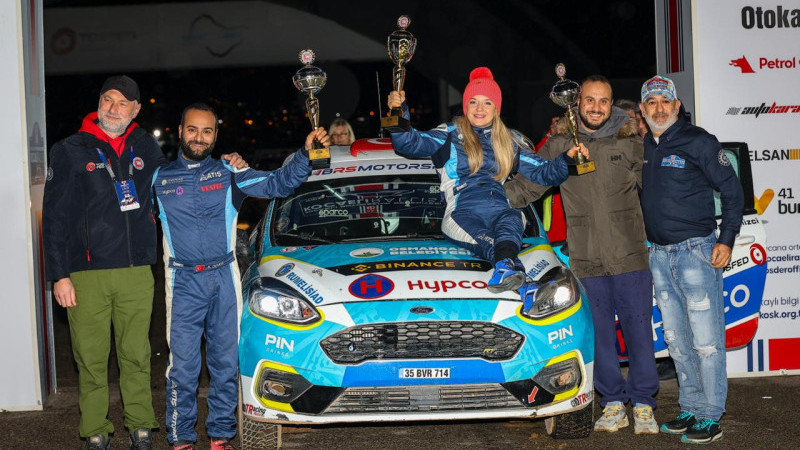 Kübra Denizci Keskin Kocaeli Rallisi’nde tarih yazdı