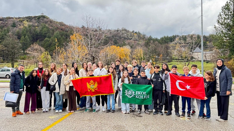 Ekol Koleji'nden Montenegro’da kültür köprüsü