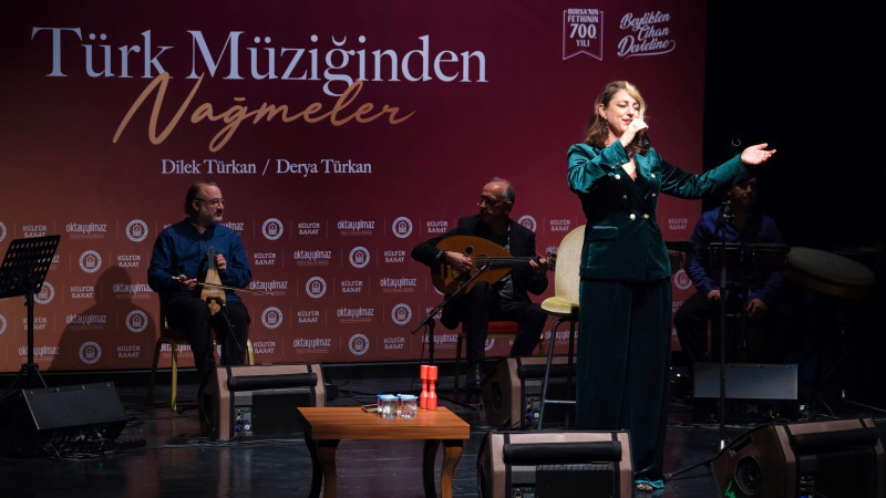 Yıldırım’da sanat dolu gece: Türkan kardeşlerden müzik ziyafeti
