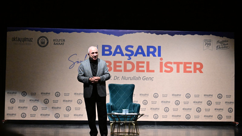 Şair Nurullah Genç’ten Yıldırım’da hayata dair ilham veren mesajlar