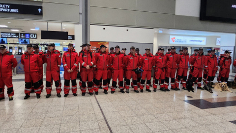 Çek arama-kurtarma ekibi Çekya'dan Türkiye'ye hareket etti