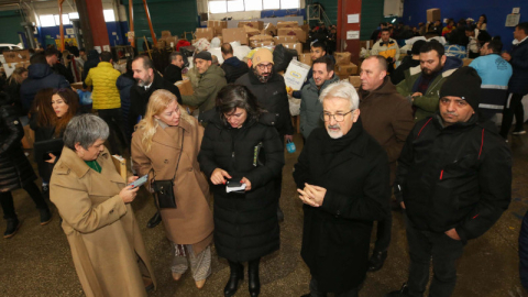 Nilüfer’de yardım seferberliği sürüyor