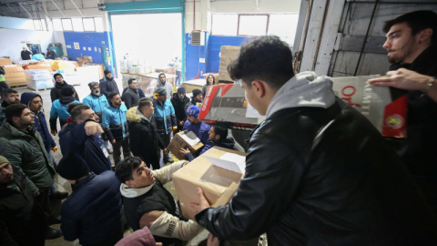 Nilüfer’den deprem bölgesine 150 TIR gitti