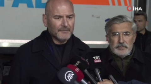 Bakan Soylu: 'Depremde 3 vatandaşımız hayatını kaybetti'