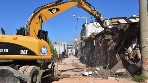 Yıldırım'da 137 kaçak yapı yıkıldı