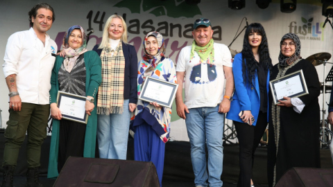 Enginar cennetinde renkli festival