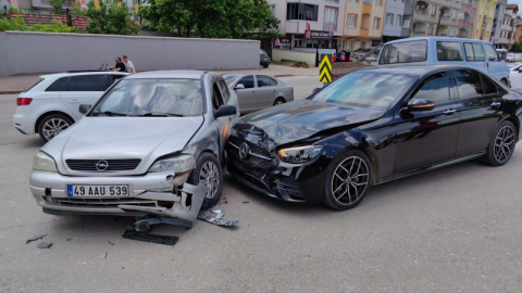 İnegölspor Başkanı Osman Sevim kaza yaptı