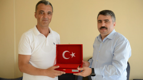 Başkan Yılmaz'dan şehit ailelerine bayram ziyareti