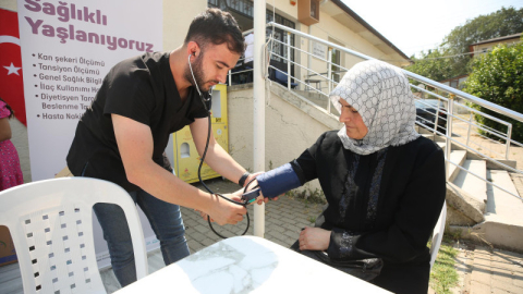 Nilüfer’in kırsal mahallelerine genel sağlık hizmeti