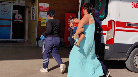 Çocuk parkında korku! 3 metreden...