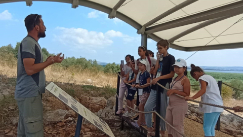 Ziyaretçilere Gölyazı’nın tarihini ve değerlerini çocuklar aktaracak