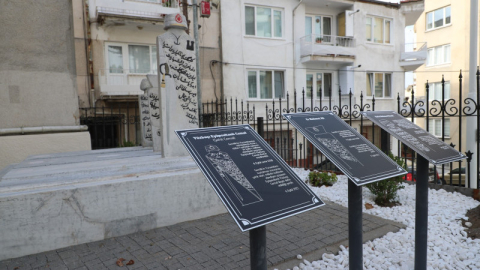 Gemlik'te şehitlik yenilendi