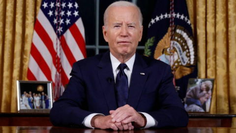Biden'dan İsrail'e destek