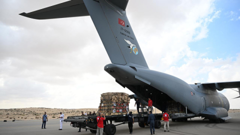 Türkiye Gazze'ye yardım elini uzattı