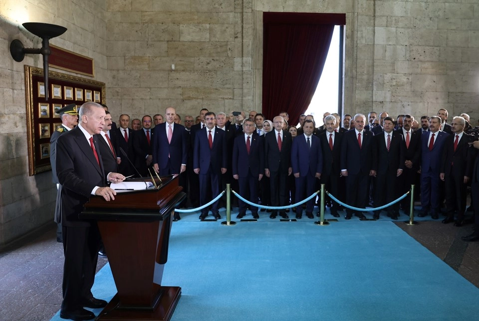 Devlet erkanı Ata'nın huzurunda - 3