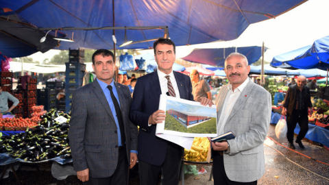 Osmangazi’nin modern pazar alanlarına yenisi ekleniyor