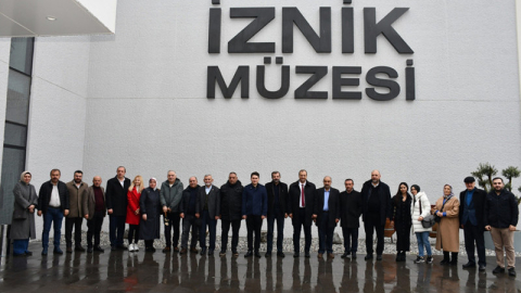 Başkanlar İznik'te buluştu