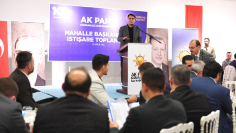 Başkan Dündar, mahalle başkanlarıyla buluştu