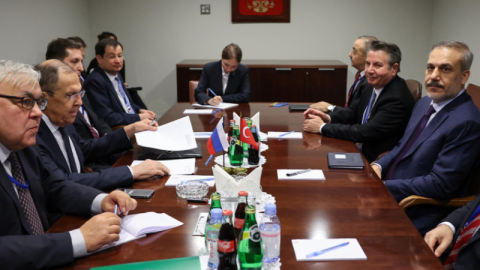 Bakan Fidan, New York'ta Sergey Lavrov ile görüştü