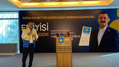 Türkoğlu: Bursa’nın hakkı için kapılarda yatacak deli arıyorsanız o benim!