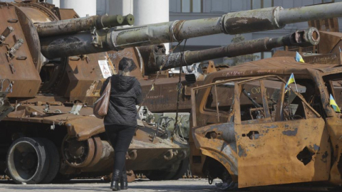 Ukrayna savaştan sonra yerle bir oldu      