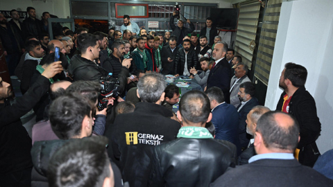 Başkan Aktaş, sahuru gençlerle yaptı