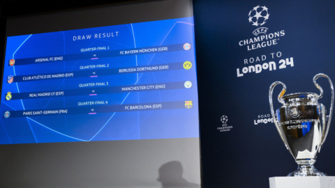 UEFA Şampiyonlar Ligi’nde çeyrek final ve yarı final eşleşmeleri belli oldu