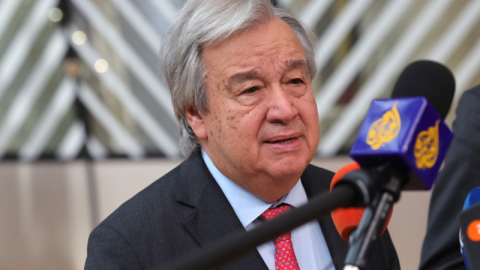Guterres: "Ukrayna'da olduğu gibi Gazze'de de çifte standart uygulamadan ilkelere bağlı kalmalıyız”