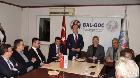Mustafa Bozbey’den BAL-GÖÇ’e ziyaret!