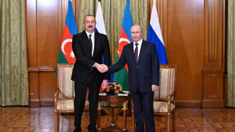 Aliyev’den Putin’e taziye mesajı