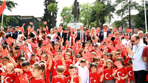 Osmangazi, 23 Nisan'da çocuklarla şenlendi