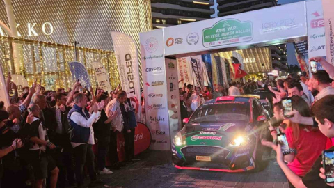 48. Yeşil Bursa Rallisi için seremonik start verildi